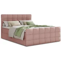Sofnet Boxbett, (Pink (Inari 52), 180 x 200 cm)