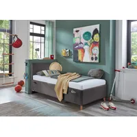 Meise Möbel Polsterbett Cool 90 x 200 cm anthrazit