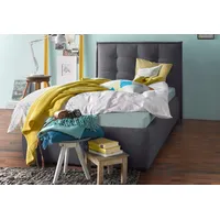 MAINTAL Polsterbett MAINTAL, grau (anthrazit), B:118cm L:210cm, Betten, Polsterbett