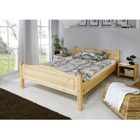 TICAA Massivholzbett »Rita«, Doppelbett, aus Kiefer Massivholz, inkl. Rollrost