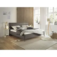 Musterring Polsterbett MUSTERRING "Elos", braun (9893 jab stoff braun),