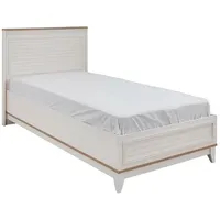 Aea Kinderbett 100 x 200 cm Holz MDF weiß