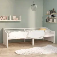 VidaXL Tagesbett 3-Sitzer 90 x 200 cm weiß