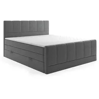 M-punkt GmbH Boxspringbett IBIZA mit Bettkasten 180 x 200