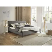 Musterring Polsterbett MUSTERRING "Elos", grau (8521 jab stoff hellgrau),