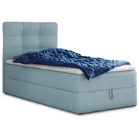 Sofnet Boxspringbett Best Mini mit Bettkasten und Matratzentopper -