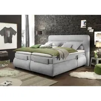 Lomadox Boxspringbett 180x200 cm elektrisch verstellbar EDIRNE-09 in Uran