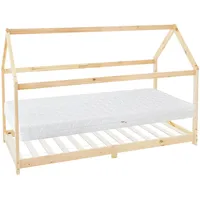 ML-Design Kinderbett Natur 90x200cm