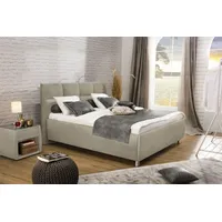 Alina Polsterbett ALINA "Nadina", beige (beige tcm 12), B:158cm
