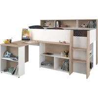 Parisot Kinderbett PARISOT "Lucas", weiß (23, weiß, 157, japanische