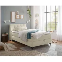 Ed exciting design ATLANTIS Boxbett 120x200 in Ivory -