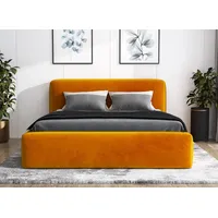 Mebloland Polsterbett LUMO 90 x 200 mit Matratze und