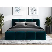 Mebloland Polsterbett DONA- OM mit Bettkasten und Lattenrost -