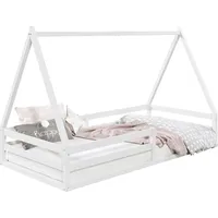 Idimex Hausbett SILA aus massiver Kiefer, schönes Montessori Bett