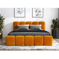 Mebloland Polsterbett SONIC- OM mit Bettkasten und Lattenrost -