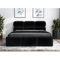 Mebloland Polsterbett MAROKO- OM mit Bettkasten und Lattenrost -