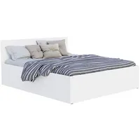 Fdm Stauraumbett, Weiß, Metall, 160x200 cm, Schlafzimmer, Betten