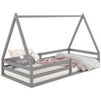Idimex Hausbett SILA aus massiver Kiefer, schönes Montessori Bett