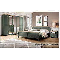 Lomadox Schlafzimmer Set Doppelbett Liegefläche 180 x 200 cm