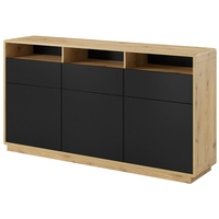 Lomadox Sideboard Anrichte modern inkl. LED Beleuchtung ALBANY-83 in
