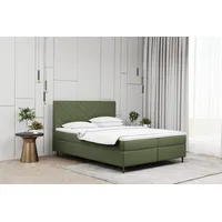 Kaiser möbel Boxspringbett mit matratze und bettkasten, Schlafbett Vero