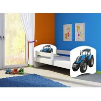 Clamaro Kinderbett, Babybett 70x140, 80x160, 80x180cm Juniorbett, Kind, Motiv,