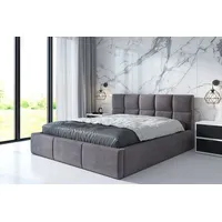 Mebloland Polsterbett CARLOS 180 x 200 mit Matratze und