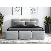 Mebloland Polsterbett STAR -OM 90 x 200 mit Bettkasten