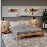 Krok Wood Massivholzbett Valetta in Buche 140x200 cm