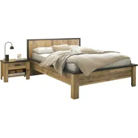 Furn.design Schlafzimmer Set 3-teilig in Used Wood hell und