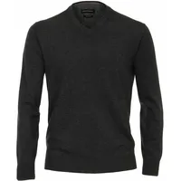 CASA MODA CASAMODA Herren, Pullover mit V-Ausschnitt unifarben 004430