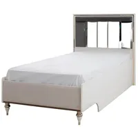 Aea Luxus Kinderbett Bettrahmen Bett Kinderzimmer Bettgestelle Beige Stoff