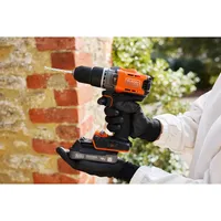 Black & Decker Akku-Schlagbohrschrauber BCD383D1XC inkl. 1 x 2,0