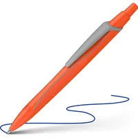 Schneider Kugelschreiber Reco neonorange, Schreibfarbe: blau, 1 St.