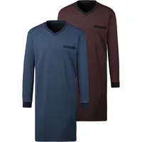 LE JOGGER LE JOGGER, Nachthemd in blau-marine | Gr.: