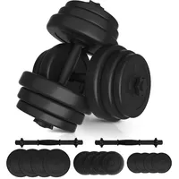 Physionics Physionics® Kurzhantel Set 40kg Hanteln Hantelscheiben Hantelset Kurzhanteln