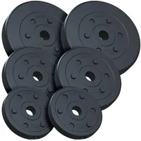 ScSPORTS ScSPORTS® Hantelscheiben - Set, 17,5/27,5/30/35/45 kg, Ø 30/31mm,