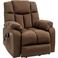 Homcom Aufstehsessel mit Liegeposition Polyester 92 x 107 x