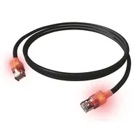 EasyLan DualBoot LED Patchkabel RJ45 S/FTP Kat.6A (Class EA),