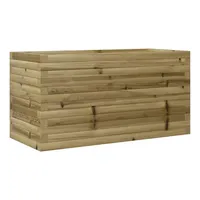 VidaXL Pflanzkübel 90x40x46 cm Kiefernholz Imprägniert