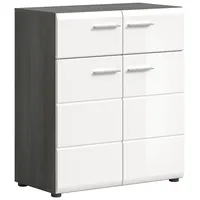 Xonox.home Schuhschrank Salsa - rauchsilber Nb.ca.80x90x37 cm