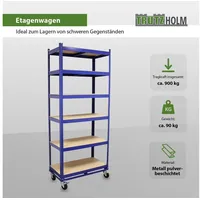 Trutzholm Etagenwagen Rollwagen 900kg 215cm Hoch 6 Ebenen 150