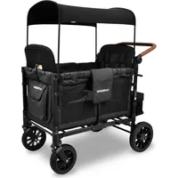 Wonderfold W4 Luxe Kinderwagen Wagon Volcanic Black