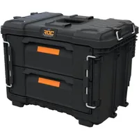 KETER Pro Gear XL Werkzeugkoffer mit 2 Schubladen schwarz