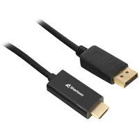 Sharkoon Adapterkabel Displayport 1.2 HDMI 4K schwarz > Digital/Display/Video