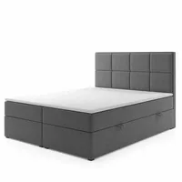 M-punkt GmbH Boxspringbett NEAPEL mit Bettkasten 180 x 200