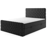 M-punkt GmbH Boxspringbett OXFORD mit Bettkasten 180 x 200