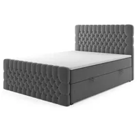 M-punkt GmbH Boxspringbett OXFORD mit Bettkasten 180 x 200