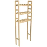 [en.casa] Waschmaschinenregal Alslev 160x64x21cm [en.casa]