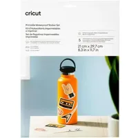 Cricut Bedruckbares, wasserfestes, holografisches Aufkleberset – A4 (5 Stk.)